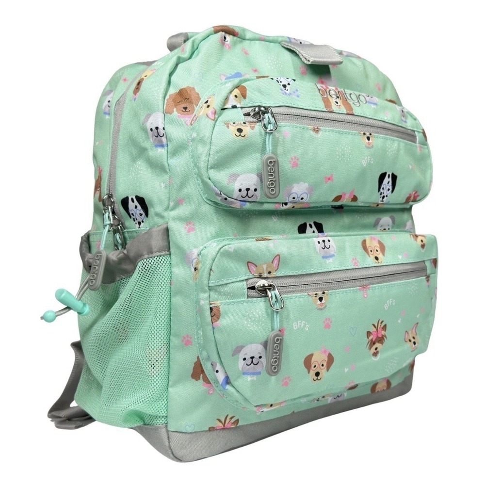 Bentgo Kids 14" Backpack Puppy Love – Lightweight School Travel Bag Ages 4+